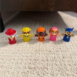 Paw Patrol Bath Finger Puppet Set